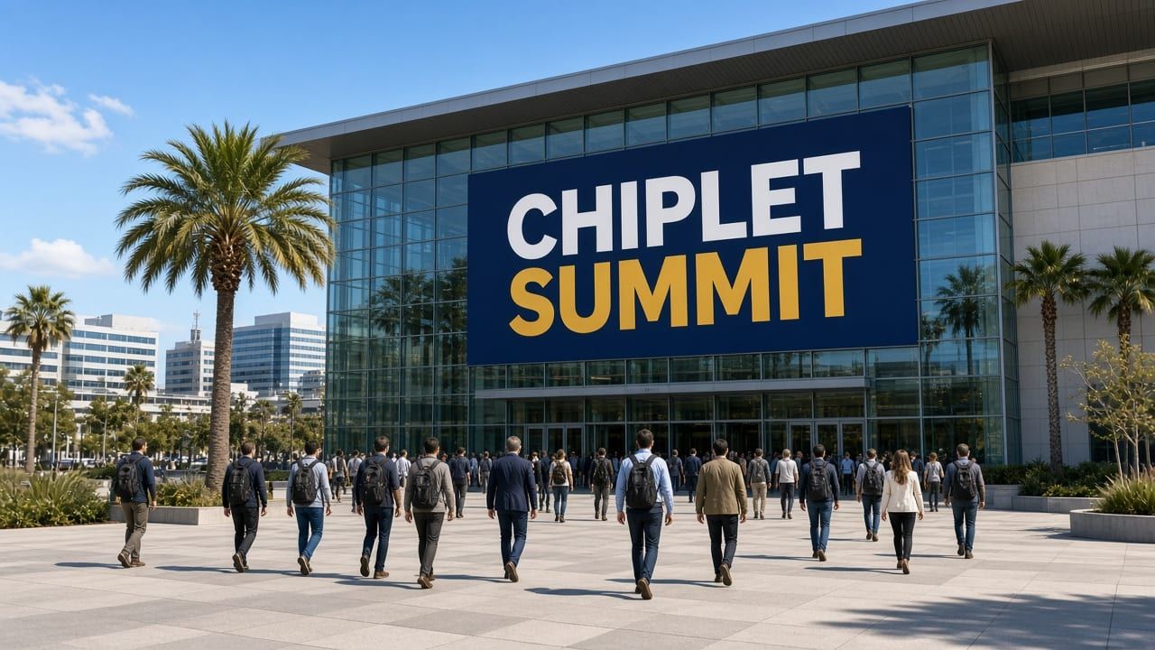 Silicon Showcase illustrative visual for Chiplet Summit 2027