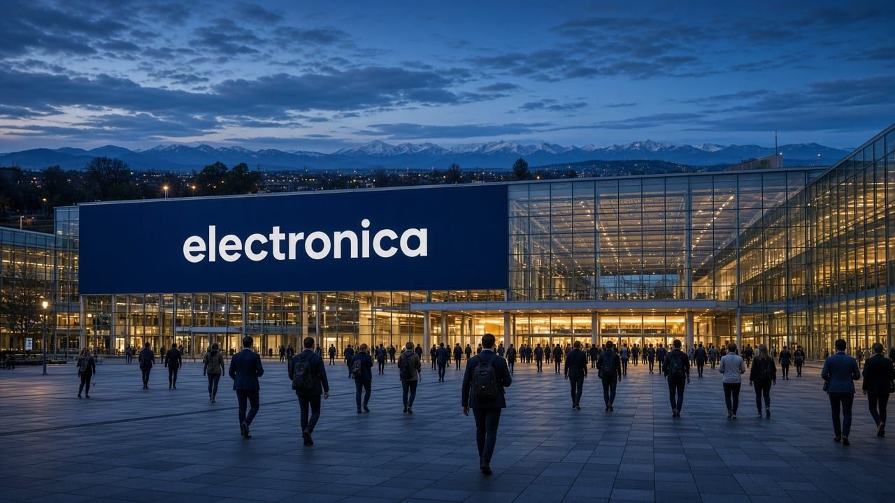 Silicon Showcase illustrative visual for electronica 2026