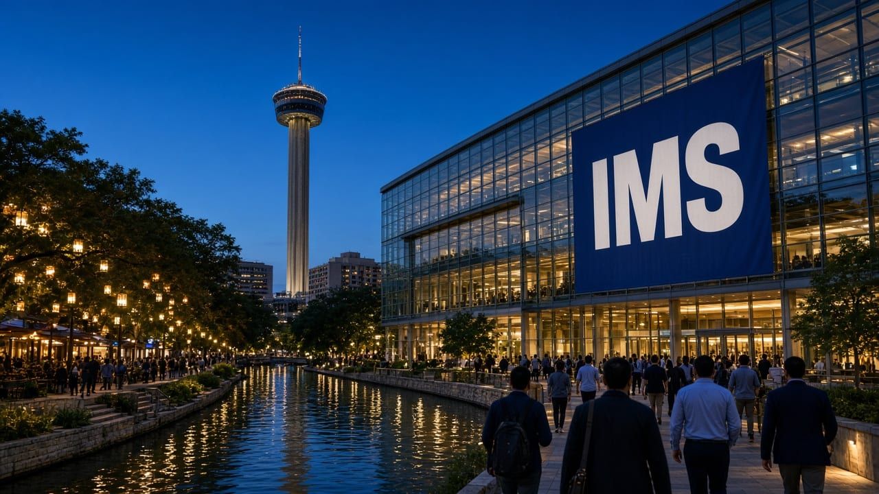 Silicon Showcase illustrative visual for IEEE IMS 2027