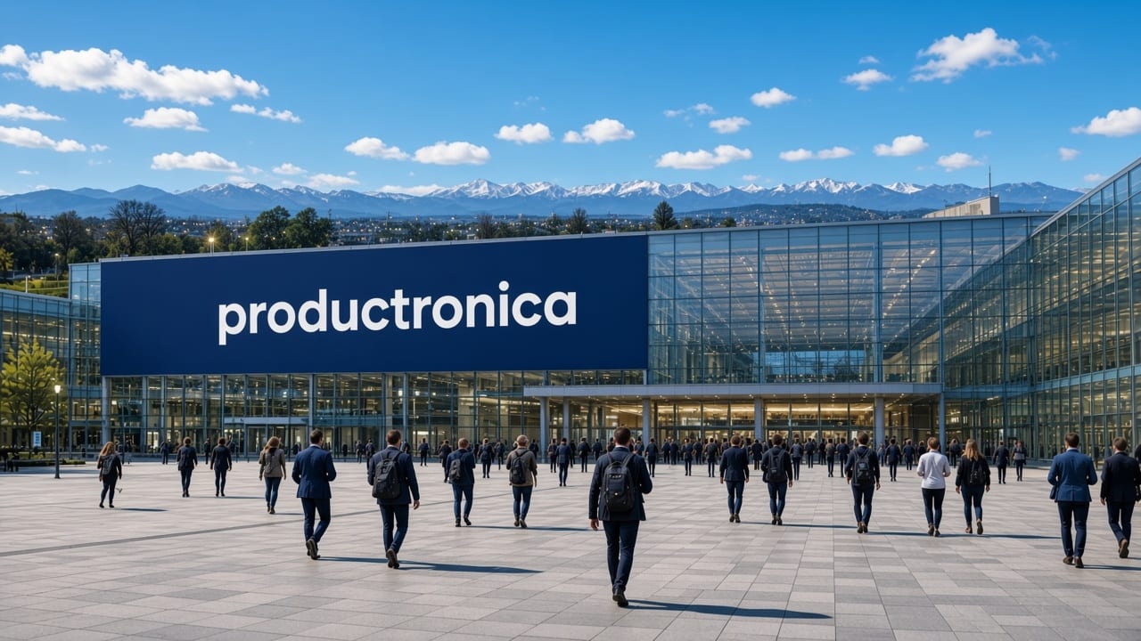 Silicon Showcase illustrative visual for productronica 2027